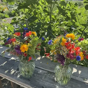 Large Vase Flower Arrangement