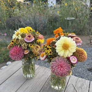 Medium Floral Arrangement in a Mason Jar